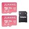 JUANWE 128GB Micro SD Card 2 Pack 128GB TF Card with Adapter microSDXC Memory Card for Camera Drone U3 A1 V30 4K UHD UHSI SD Card