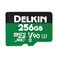 Delkin Devices Power 256GB MicroSD UHSII V90 300MBs Read 250MBs Write for 8K 4K HDR and 360 Video HighPerformance for Cameras