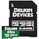 Delkin Devices 64GB Power MicroSD UHSII V90 300MBs Read 250MBs Write for 8K 4K 3D HDR and 360 Video Recording HighPerformance for Cameras