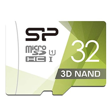 SP Silicon Power Silicon Power 32GB 3D NAND High Speed MicroSD Card with Adapter