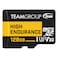 TEAMGROUP HIGH Endurance 128GB Micro SDXC UHSI U3 V30 4K 100MBs Designed for Monitoring Stable Durable Long Lasting Flash Memory Card Support 4K Full HD Video Recording THUSDX128GIV3002