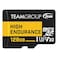 TEAMGROUP HIGH Endurance 128GB Micro SDXC UHSI U3 V30 4K 100MBs Designed for Monitoring Stable Durable Long Lasting Flash Memory Card Support 4K Full HD Video Recording THUSDX128GIV3002