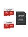 Lexar 32GB Micro SD Card 2 Pack microSDHC UHSI Flash Memory Card with Adapter Up to 100MBs U1 Class10 V10 A1 High Speed TF Card 2 microSD Cards 1 Adapter