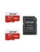 Lexar ESeries 128GB Micro SD Card 2 Pack microSDXC UHSI Flash Memory Card with Adapter 100MBs C10 U3 A1 V30 Full HD 4K UHD High Speed TF Card