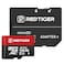 REDTIGER High Speed 128GB Micro SD Card with Adapter microSDXC UHSI Class 10 U3 V30 A2 Support for Dash Cam and 4K Video Recording Compatible with F7NPV07F9F7NTV04F17VP20A4F17PLUS