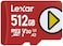 Lexar 512GB PLAY micro SD Card UHSI C10 U3 V30 A2 Full HD 4K Up to 205140 MBs microSDXC Memory Card Expanded Storage for NintendoSwitch 1 Gaming Smartphones Tablets LMSPLAY512GBNSNU