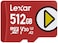 Lexar 512GB PLAY micro SD Card UHSI C10 U3 V30 A2 Full HD 4K Up to 205140 MBs microSDXC Memory Card Expanded Storage for NintendoSwitch 1 Gaming Smartphones Tablets LMSPLAY512GBNSNU