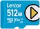 Lexar 512GB Play Blue Micro SD Card UHSI C10 U3 V30 A2 4K Up to 160MBs microSDXC Memory Card Expanded Storage for NintendoSwitch 1 Gaming Devices Smartphones Tablets LMSPLBL512GBNNNU