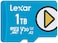 Lexar 1TB Play Blue Micro SD Card UHSI C10 U3 V30 A2 4K Up to 160MBs microSDXC Memory Card Expanded Storage for NintendoSwitch 1 Gaming Devices Smartphones Tablets LMSPLBL001TBNNNU