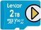 Lexar 2TB Play Blue Micro SD Card UHSI C10 U3 V30 A2 4K Up to 160MBs microSDXC Memory Card Expanded Storage for NintendoSwitch 1 Gaming Devices Smartphones Tablets LMSPLBL002TBNNNU