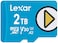 Lexar 2TB Play Blue Micro SD Card UHSI C10 U3 V30 A2 4K Up to 160MBs microSDXC Memory Card Expanded Storage for NintendoSwitch 1 Gaming Devices Smartphones Tablets LMSPLBL002TBNNNU