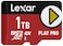 Lexar 1TB Play PRO microSD Express Card UHSI C10 U3 V30 Full HD 4K Up to 900600 MBs Memory Card NintendoSwitch 2 ASUS ROG Ally Steam Deck LMSXPS0001TBNNNU
