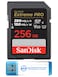 Everything But Stromboli SanDisk 256GB Extreme PRO SDXC UHSII Memory Card Works with Sony a7CR a7Cm2 a6700 Mirrorless Cameras SDSDXEP256GGN4IN V60 U3 Bundle with 1 30 Micro SD Card Reader