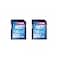 Integral 128GB 2Pack UHSII SD Card V60 Up to 300MBs Read and 100MBs Write Speed 1733X SDXC Professional High Speed Memory Card