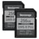 Nextorage 256GB SDXC UHSII V90 SD Card Japanese Brand pSLC Max Write Speed 299MBs Max Read Speed 300MBs 4K Recording F2PRO Series 2PXF2PRO256G SDXC Card for Digital Camera