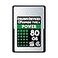 Delkin Devices 80GB Power CFexpress Type A VPG400 Memory Card DCFXAPWR80 Silver