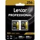 Lexar Professional 1800X 256GB SDXC UHSII 2pack