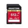 GIGASTONE 512GB SD Card Camera Plus UHSI V30 U3 SDXC Memory Card High Speed UHD Video Compatible with Kodak Olympus Digital Camera with 1 Mini case