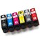 IDO Remanufactured Ink Cartridge Replacement for Epson 312XL 314XL 6 Pack