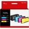 GTPRI 712XL High Yield Ink Cartridges Compatible for HP DesignJet 712 Ink Cartridges Combo Pack for HP DesignJet T210 T230 T630 T650 Studio Plotter Printer Ink