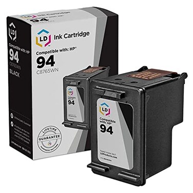 LD Remanufactured Ink Cartridge Replacement for HP 94 C8765WN Black