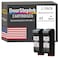 DoorStepInk 45 Black Remanufactured Ink Cartridge Replacement for HP 45 51645A Compatible with HP 110120140150160170 Standard Yield 2Pack