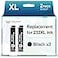 Kolor Expert Remanufactured for 232XL Black Ink Cartridges Replacement for 232XL Ink Cartridges Combo Pack Work with XP4200 XP4205 WF2930 WF2950 2 Pack