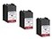 Cartridge Pros Compatible Ink Cartridge Replacement for SendPro C200 C300 and C400 Postage Meters SL7980 Red 3 Pack