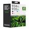 PikBey 934XL 935XL BlackColor Ink Cartridges Combo Pack 4Pack BlackCyanMagentaYellow Replacement for HP 934XL 935XL Work with OfficeJet Pro 6830 6835 6836 6230 6220 6812 Printer