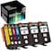 Green Toner Supply 6Pack Compatible for HP 920XL Ink Cartridge 920 3xBCYM 920XL 920 Ink Cartridge Work in HP OFFICEJET 6000 6500A 6500 7500 Printers