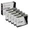 LD Compatible Ink Cartridge Replacement for Brother LC51BK Black 5Pack Compatible with DCP130c DCP330c DCP350C 2480C 1860C 1360 1960c 2580c MFC240C