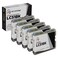 LD Compatible Ink Cartridge Replacement for Brother LC51BK Black 5Pack Compatible with DCP130c DCP330c DCP350C 2480C 1860C 1360 1960c 2580c MFC240C