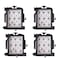 Baagialdic 4pcs DX5 DX7 Cap Capping Top for Roland RA640 VS640 Mimaki JV33 CJV30