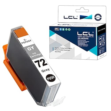 LCL Compatible Ink Cartridge Replacement for PGI72GY PGI72 Pro10 Pro10s 1Pack Grey