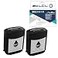 LCL Compatible Ink Cartridge Replacement for HP 82 CH565A 510 111 2Pack Black