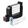 Phezer Original 42ml Black Quick Dry Solvent Ink Cartridge Replacement PS100 for 05inch127mm Handheld Inkjet Printers P15 P16 P18 Black
