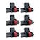 Swartz Ink IR40T x 6 Pack Black and Red Ink Roller Ribbon Cartridge Replacement IR40TCompatible with Canon P23DH V Casio HR100TM HR150TM Sharp EL1750V EL1801V Citizen CP13 Calculator 6 Pack