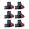 Swartz Ink IR40T x 6 Pack Black and Red Ink Roller Ribbon Cartridge Replacement IR40TCompatible with Canon P23DH V Casio HR100TM HR150TM Sharp EL1750V EL1801V Citizen CP13 Calculator 6 Pack