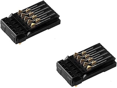 TBTeek Ink Cartridge Chip Connector Holder 2Pcs CSIC Assy for WF3720 WF3733 WF3730 WF 7620 7710 7720 7210
