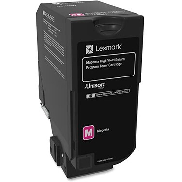Lexmark 84C1HM0 CX725 Magenta High Yield Return Program Cartridge Toner