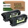 Print.Save.Repeat. PrintSaveRepeat Lexmark 58D1H00 2Pack High Yield Remanufactured Toner Cartridges for MS725 MS821 MS822 MS823 MS824 MS825 MS826 MX721 MX722 MX725 MX822 MX824 MX826 30000 Pages