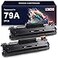 LEMERO 79A Toner Cartridge Compatible Replacement for HP 79A CF279A to use with Laserjet Pro M12w M12a MFP M26nw M26a Black 2Pack