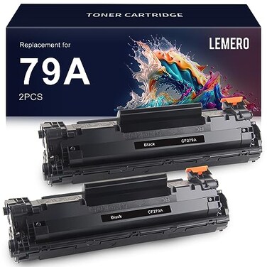 LEMERO 79A Toner Cartridge Compatible Replacement for HP 79A CF279A to use with Laserjet Pro M12w M12a MFP M26nw M26a Black 2Pack