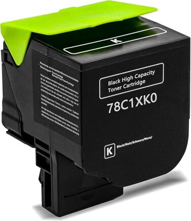 APRONE 78C1XK0 Toner Cartridge Compatible for CS421 CX421 CS421DN CS521 CX521 CS521DN CS522 CX522 CS522DE CS622 CX622 CX625 CX625DE High Capacity Black 8500 Pages