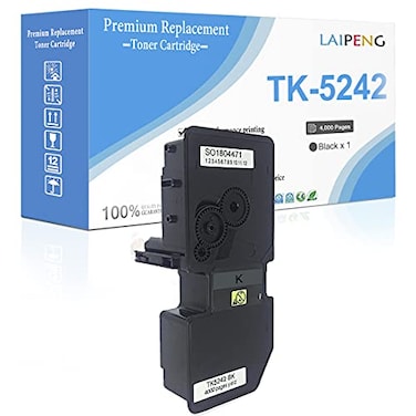 LAIPENG Compatible Toner Cartridge TK5242 TK5242 Black 4000 Pages for Kyocera ECOSYS P5026cdn P5026cdw M5526cdn M5526cdw Laser Printers
