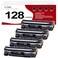 WEAREC Compatible Toner Cartridge Replacement for Canon 128 CRG128 Work with Faxphone L190 L100 ImageCLASS D550 D530 MF4410 MF4412 MF4420 MF4452 Printer4Pack