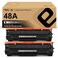 TESEN CF248A Toner Compatible Replacement for HP 48A CF248A Toner Cartridge Black for HP Pro M15w M15a M16w M16a MFP M29w M29a M28w M28a Printer 2Pack with New Chip