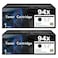 GORLENKE 94X Toner Cartridge Black High Yield Work for Laserjet Pro M118dw Toner Pro M148dw M148fdw M118 M148 M149fdw Printer for HP Laserjet 94X Black Toner Cartridge 2Pack