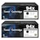 GORLENKE 94X Toner Cartridge Black High Yield Work for Laserjet Pro M118dw Toner Pro M148dw M148fdw M118 M148 M149fdw Printer for HP Laserjet 94X Black Toner Cartridge 2Pack
