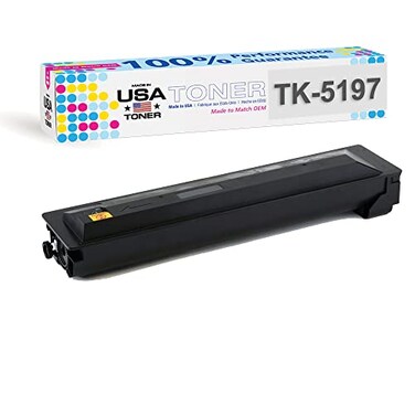 MADE IN USA TONER Compatible Replacement for Kyocera TK5197K TK5199K TASKalfa 306ci 307ci 308ci Copystar CS306ci CS307ci CS 308ci Black